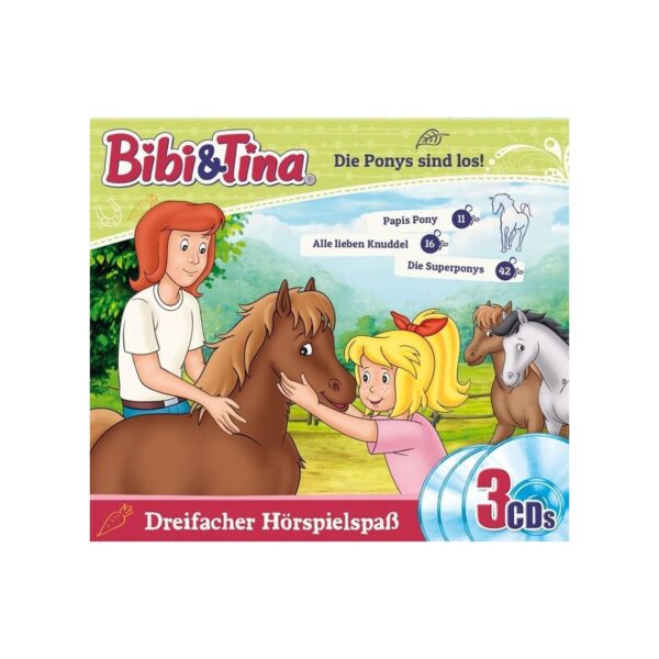 Kiddinx CD-Box Bibi und Tina - Die Ponys sind los (F.11