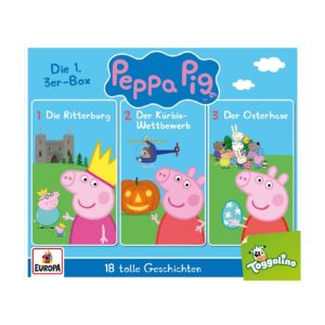 Europa (Sony Music) CD-Box Peppa Pig - 1. Box (F.1-3)
