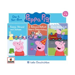 Europa (Sony Music) CD-Box Peppa Pig - 6. Box (F.16-18)