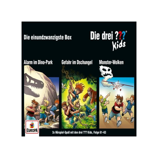 Europa (Sony-Music) CD-Box Die drei ??? kids - 21. Box (F.61-63)