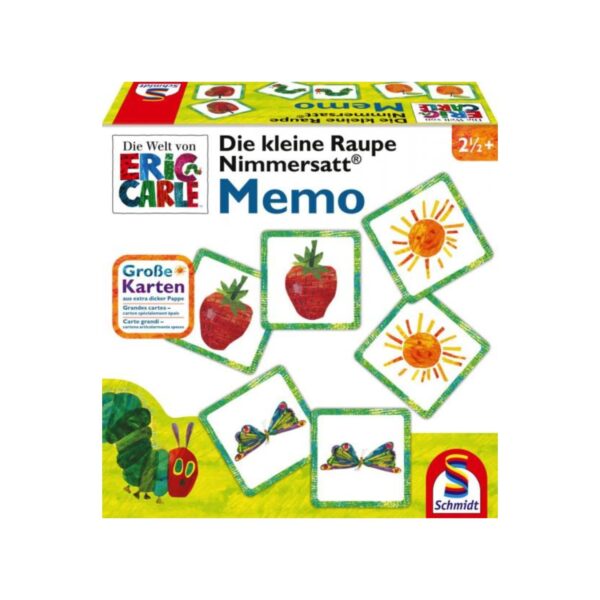 Schmidt Spiele Spielware Die kleine Raupe Nimmersatt - Memo