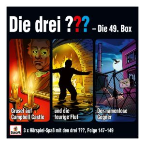 Europa (Sony Music) CD-Box Die drei ??? - 49. Box (F.147-149)