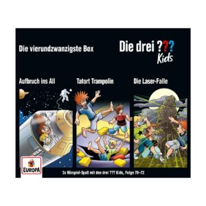 Europa (Sony-Music) CD-Box Die drei ??? kids - 24. Box (F.70-72)