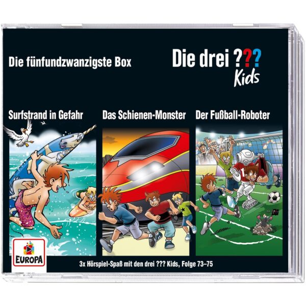 Europa (Sony-Music) CD-Box Die drei ??? kids - 25. Box (F.73-75)