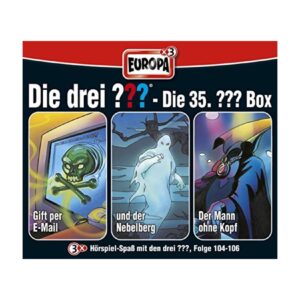 Europa (Sony Music) CD-Box Die drei ??? - 35. Box (F.104-106)