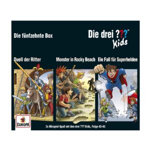 Europa (Sony-Music) CD-Box Die drei ??? kids - 15. Box (F.43-45)