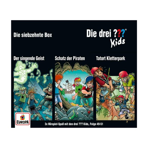 Europa (Sony-Music) CD-Box Die drei ??? kids - 17. Box (F.49-51)