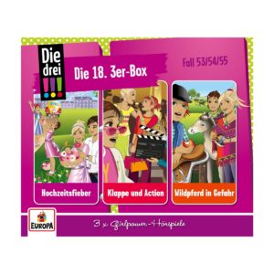 Europa (Sony-Music) CD-Box Die drei !!! - 18. Box (F.53-55)
