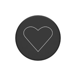 PopSockets PopSockets PG White Heart Black