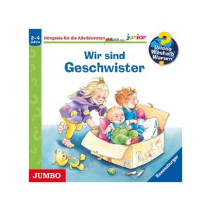 Jumbo CD Wieso?Weshalb?Warum? junior - Wir sind Geschwister