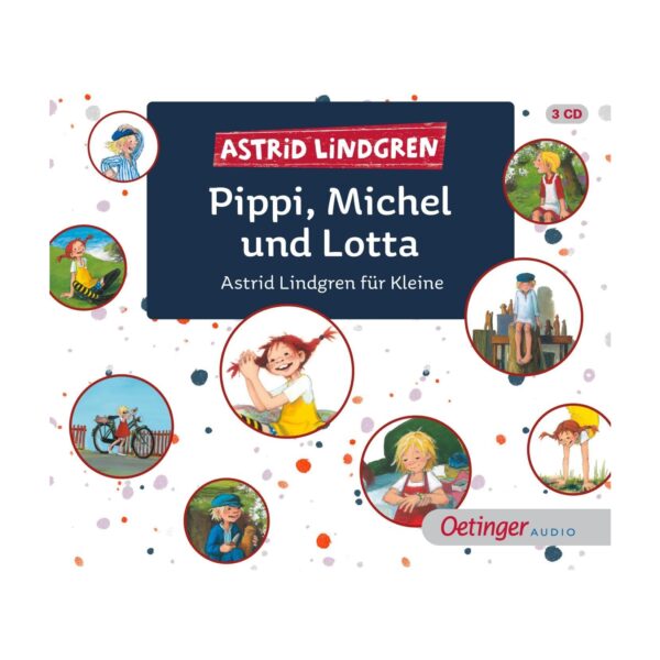 Oetinger Audio CD-Box Astrid Lindgren fuer Kleine: Pippi