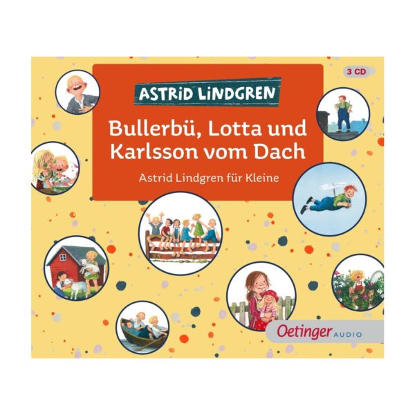 Oetinger Audio CD-Box Astrid Lindgren fuer Kleine: Bullerbue