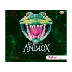 Oetinger Audio CD-Box Die Erben der Animox 4 - Der Verrat des Kaimans