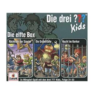 Europa (Sony-Music) CD-Box Die drei ??? kids - 11. Box (F.31-33)