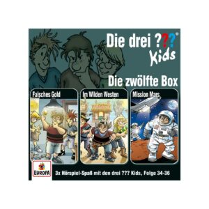 Europa (Sony-Music) CD-Box Die drei ??? kids - 12. Box (F.34-36)