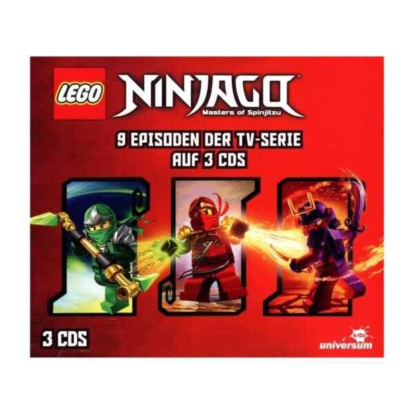 Leonine CD-Box Lego Ninjago Hoerspielbox 3