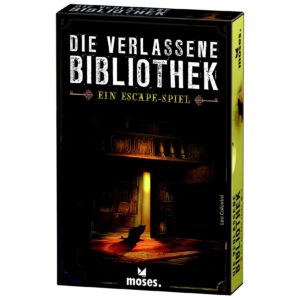 moses. Spielware Die verlassene Bibliothek (Ein Knobel-Escape-Spiel)