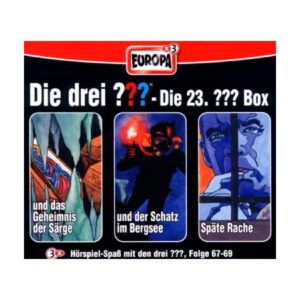 Europa (Sony Music) CD-Box Die drei ??? - 23. Box (F.67-69)