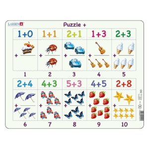 Larsen Puzzle Puzzle - Puzzle+ (Addition von 1 bis 10)