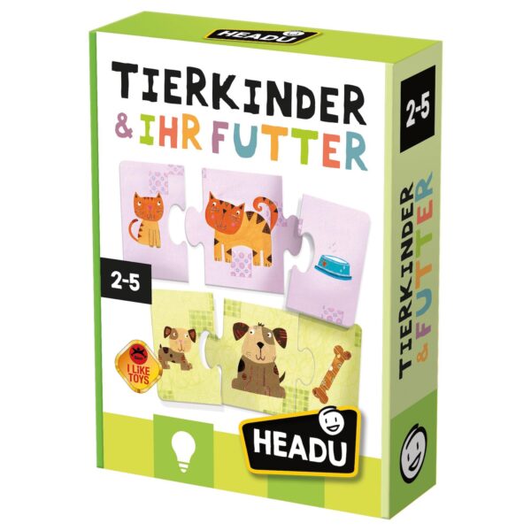 Headu Spielware Tierkinder & ihr Futter