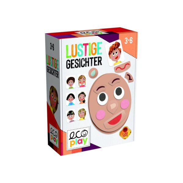 Headu Spielware eco play - Lustige Gesichter