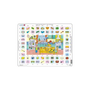 Larsen Puzzle Puzzle - Learning English (1) in the Kitchen