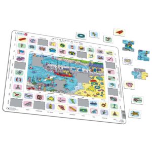 Larsen Puzzle Puzzle - Learning English (3) by the sea