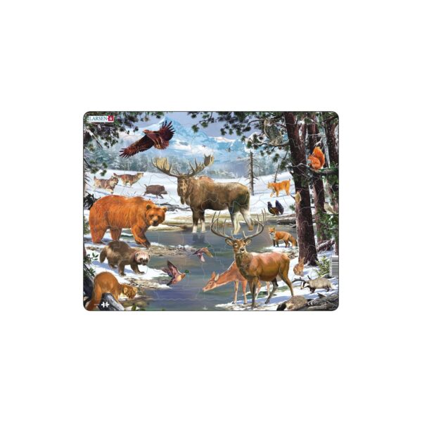 Larsen Puzzle Puzzle - Nordeuropaeischer Wald