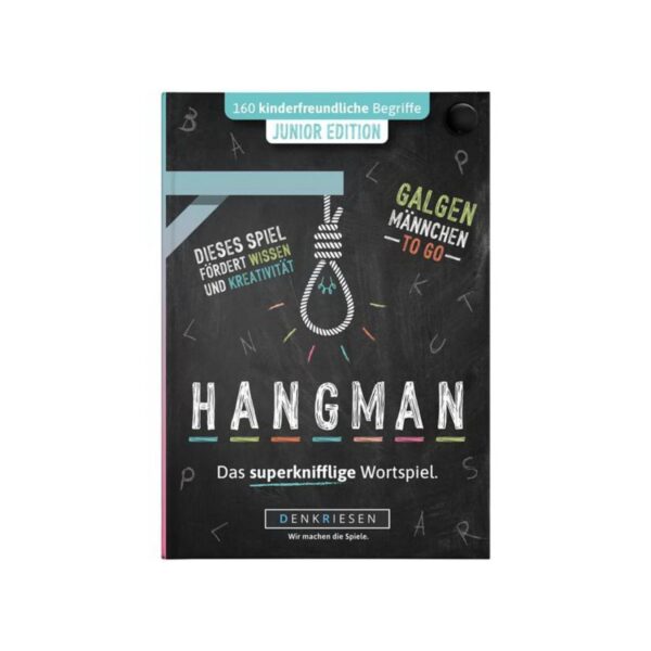 Denkriesen Spielware HANGMAN Junior Edition  (Galgenmaennchen To Go)