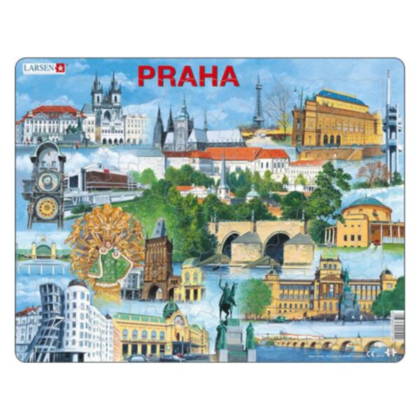 Larsen Puzzle Puzzle - Prag (Sehenswuerdigkeiten)