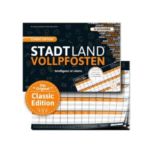 Denkriesen Spielware STADT LAND VOLLPFOSTEN® - Classic Edition (Gr...