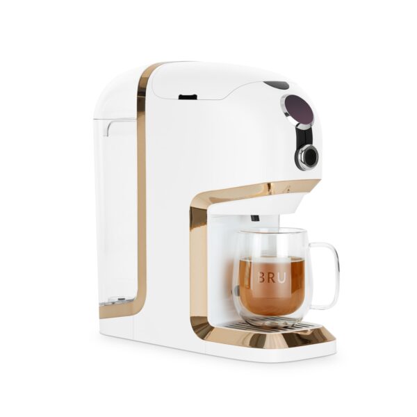 BRU Teemaschine Maker One Weiß-Gold