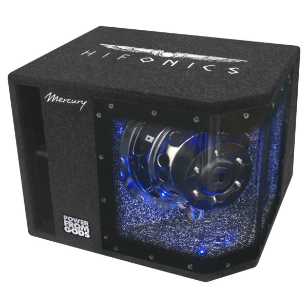 HIFONICS Single-Bandpass MR-10BP   High Performance Bandpass   umschaltbare LED Beleuchtung   400 Watt RMS