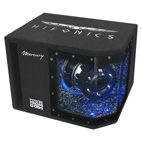 HIFONICS Single-Bandpass MR-8BP   High Performance Bandpass   umschaltbare LED Beleuchtung   300 Watt RMS