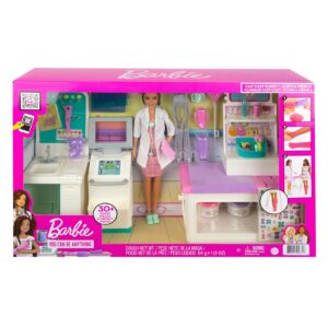 Barbie Krankenstation Set mit Puppe