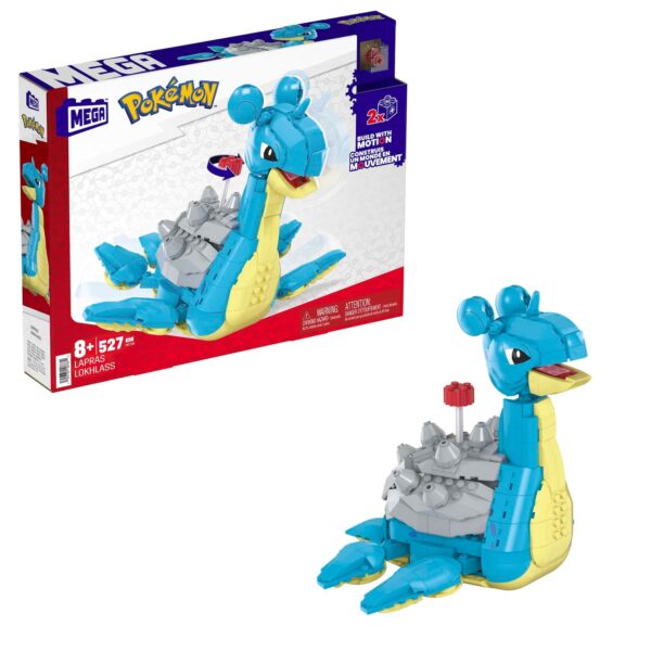 MEGA Pokémon Lapras Transport Pokemon Bauset beweglich mechanisch Bausteine