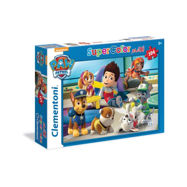 Clementoni 23970 - 104 Teile Maxi Puzzle - Paw Patrol