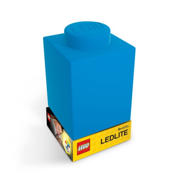 LEGO® Classic - Legostein Nachtlicht aus Silikon - Farbe Blau