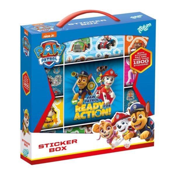 Paw Patrol - Stickerbox mit über 1000 Stickern