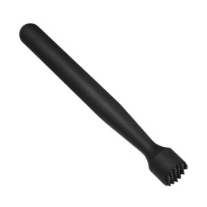 Caipirinha Stössel - Kunststoff schwarz mit gezackten Ende (20cm)