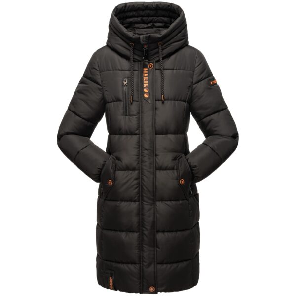 MARIKOO Damen Winterjacke Stepp Outdoor Jacke Anorak Parka Warm Mantel Kapuze Yuikoo