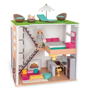 LORI Puppenhaus Loft Spiel Set