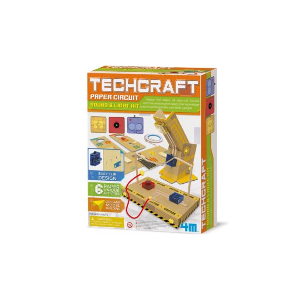 4M Paper Circuit Techcraft - Ton und Licht Bausatz