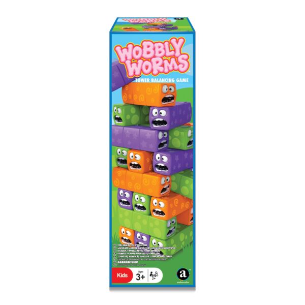 Merchant Ambassador Wobbly Worms Tower Balancing Game