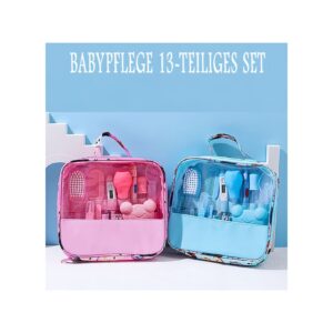 TPFBeauty Babypflege-Set 13-teilig mit Badewannen-Thermometer