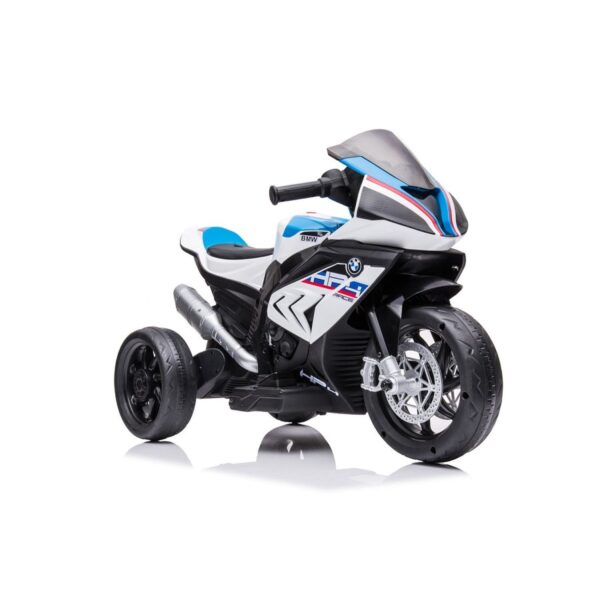 TPFLiving Elektro-Kindermotorrad BMW HP4  weiss - Kindermotorrad - Elektromotorrad - Stützräder