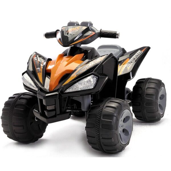 TPFLiving Elektro-Kinderquad Quad Motocross  orange - Kinderauto - Elektroquad - Kinder-Quad - Sitz