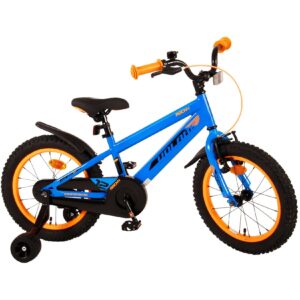 TPFSports Rocky Kinderfahrrad - Jungen - 16 Zoll - 2 Handbremsen - Rot