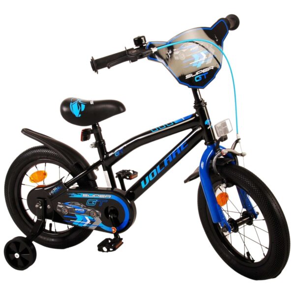 TPFSports Super GT Kinderfahrrad - Jungen - 14 Zoll - 2 Handbremsen - Blau