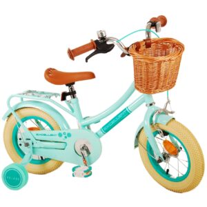 TPFSports Excellent Kinderfahrrad - Mädchen - 12 Zoll - Rücktritt + Handbremse - Grün